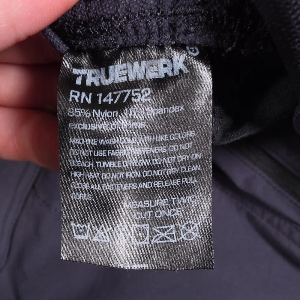 Truewerk T1 Werkpant Pants Mens 44x34 Navy Stretch Lightweight Workwear